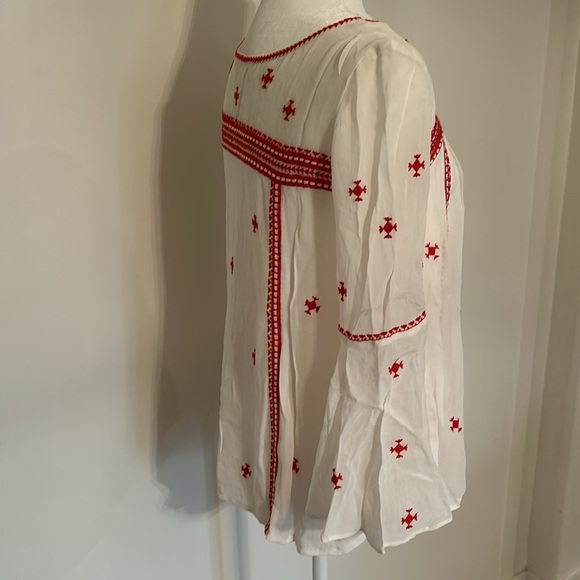 🎉HP🎉NWOT Anthropologie Floreat Adrina Blouse - Picture 7 of 10